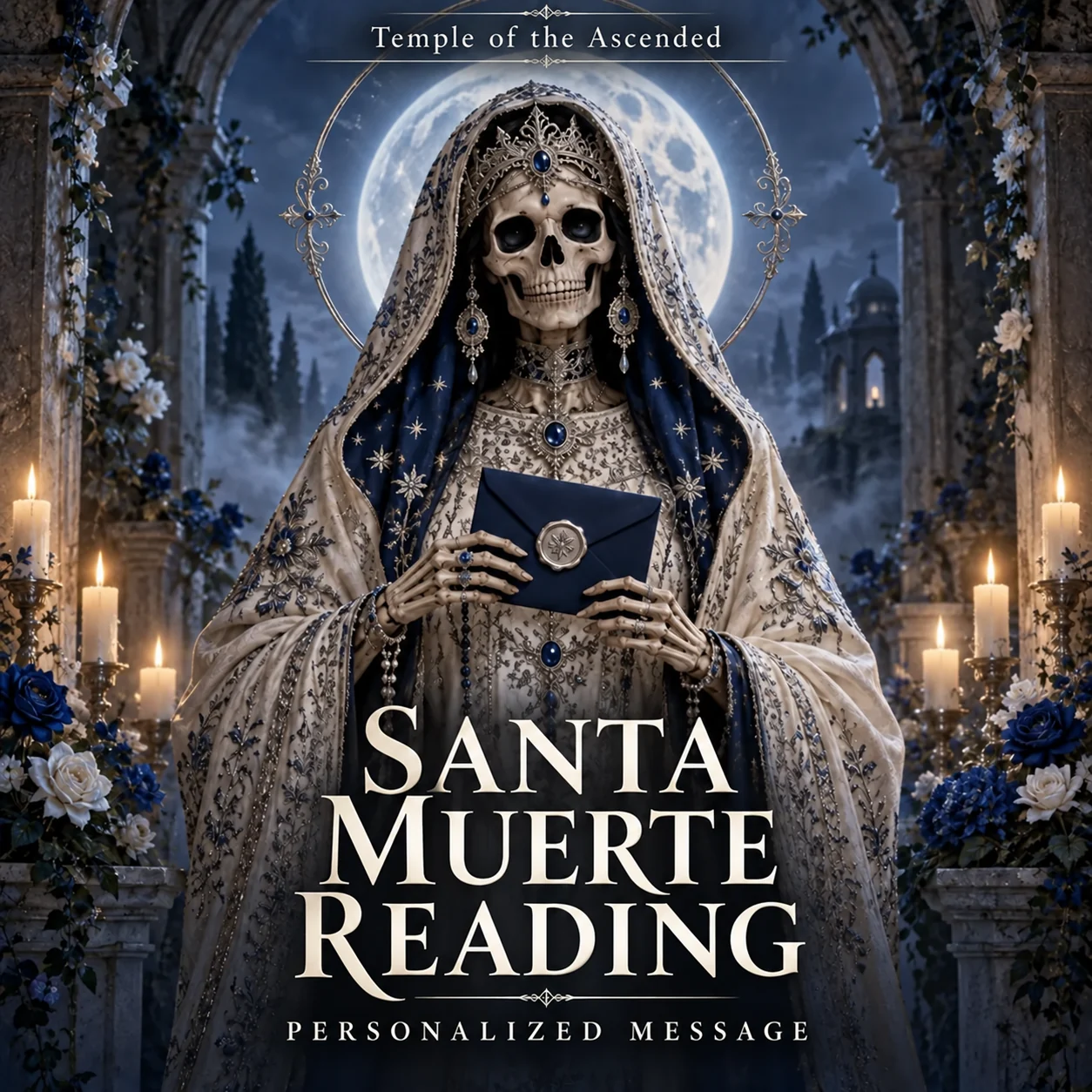 The Santa Muerte Reading digital collection cover